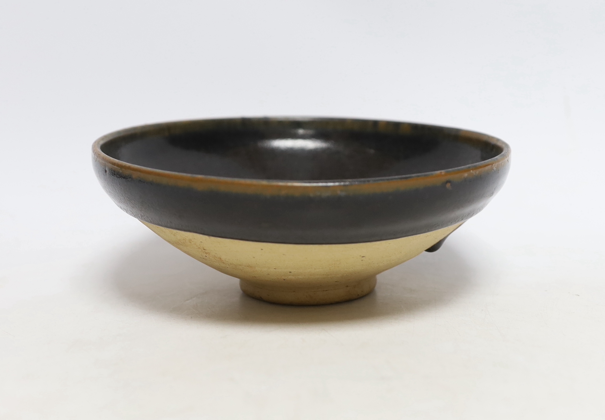 A Chinese Jian ware large bowl, Song dynasty, 18cm diameter